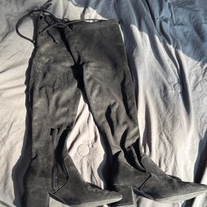 a new day Black Heeled Boots